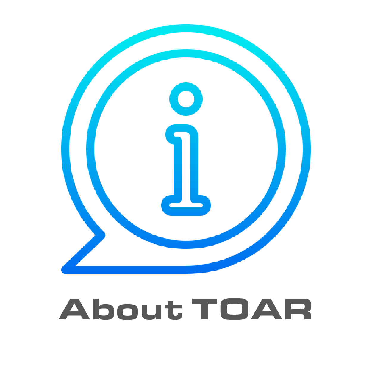 Icon: about TOAR